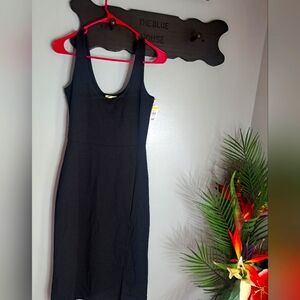 Nordstrom Open Edit Black Tank Dress Size Small